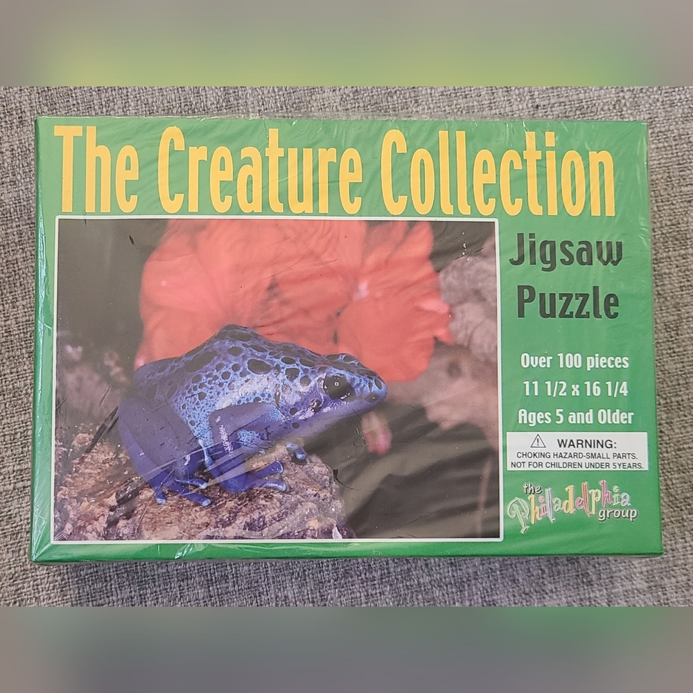 The Creature Collection Puzzle Over 100 Pieces For Ages 5 Plus